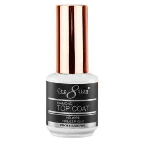 Cre8tion Diamond Gel Top Coat - No Wipe