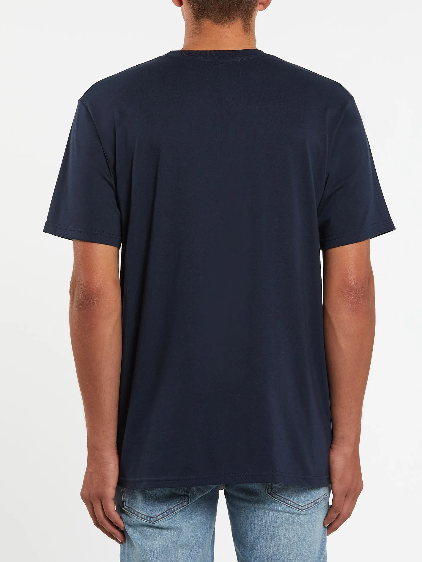 Crisp Stone Short Sleeve Tee - Navy