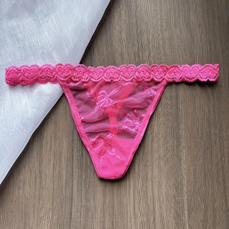 Custom Name Rhinestone Thongs