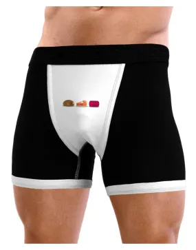 Cute Thanksgiving Food Mens Boxer Brief Underwear