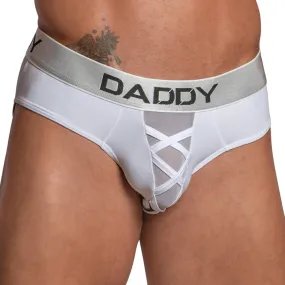 Daddy DDJ025 Cross Strap Sheer Pouch Brief