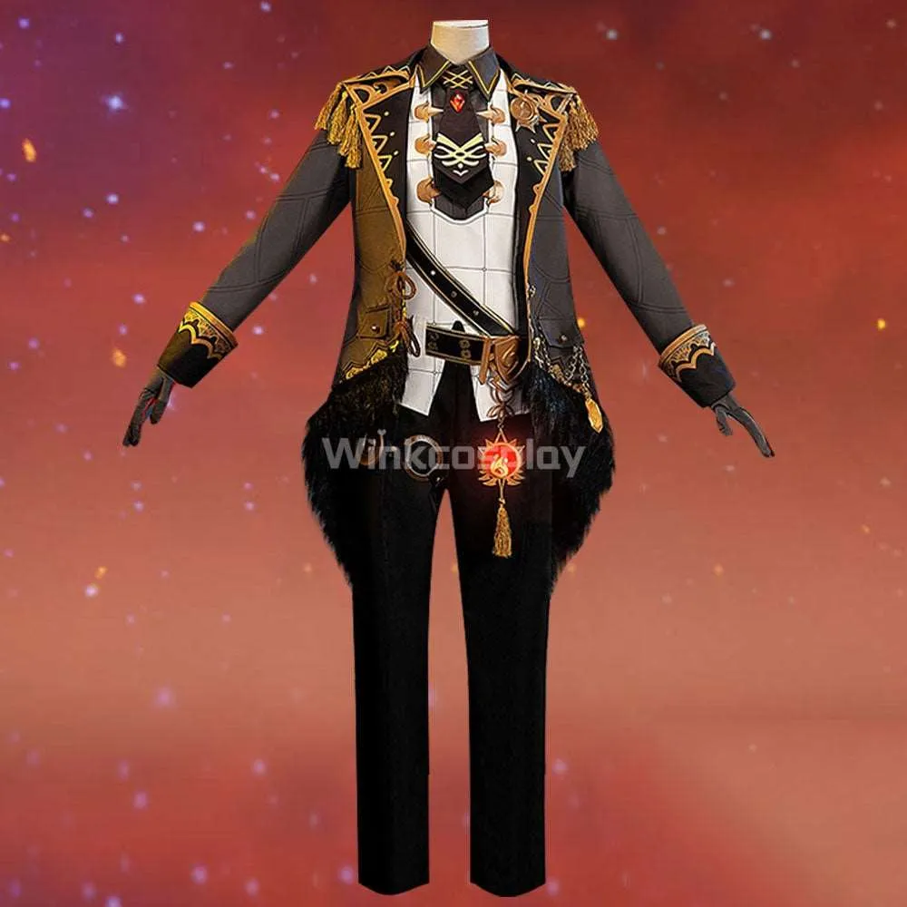 Diluc from Genshin Impact Halloween Cosplay Costume