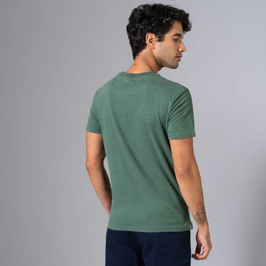 Eagle Fern Green Round Neck T-shirt