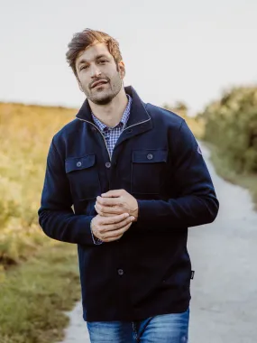 Edwin Shirt Jacket Windproof Navy