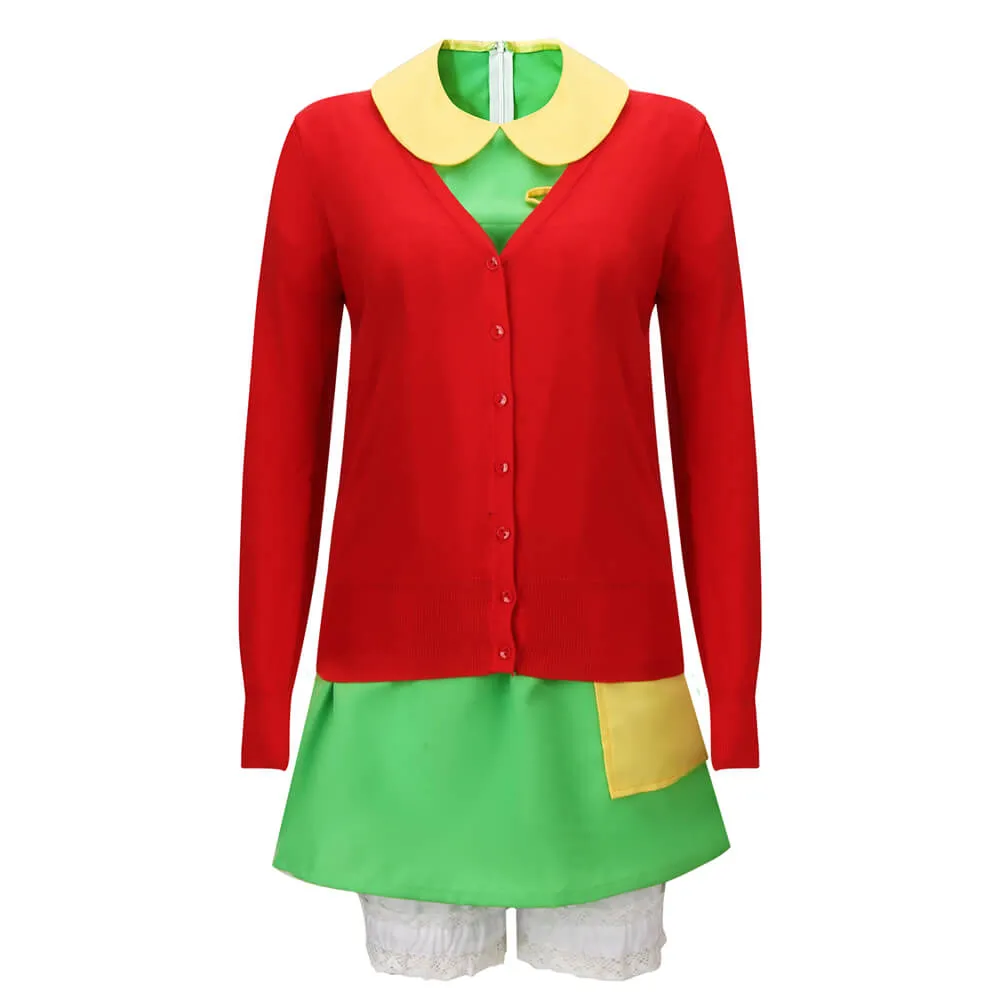 El Chavo Del Ocho La Chilindrina Cosplay Costume (Ready to Ship)