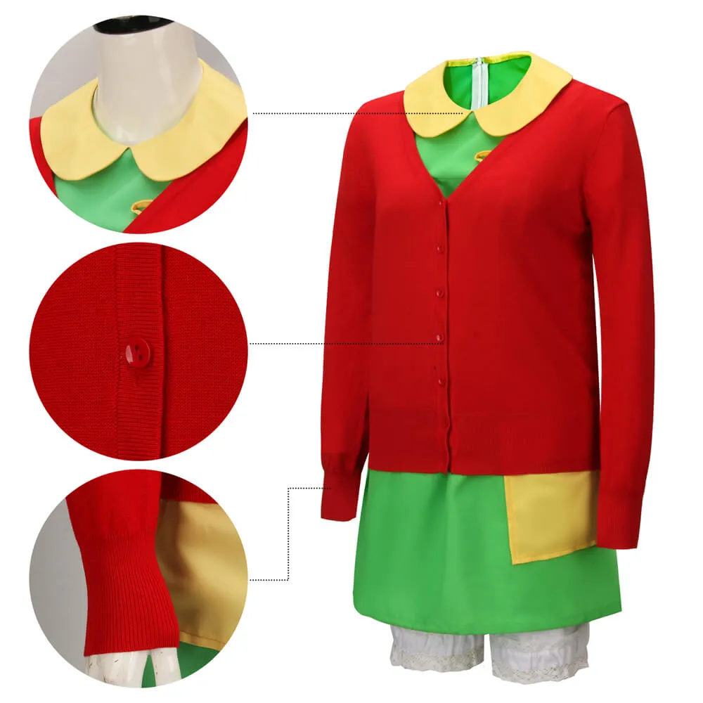 El Chavo Del Ocho La Chilindrina Cosplay Costume (Ready to Ship)