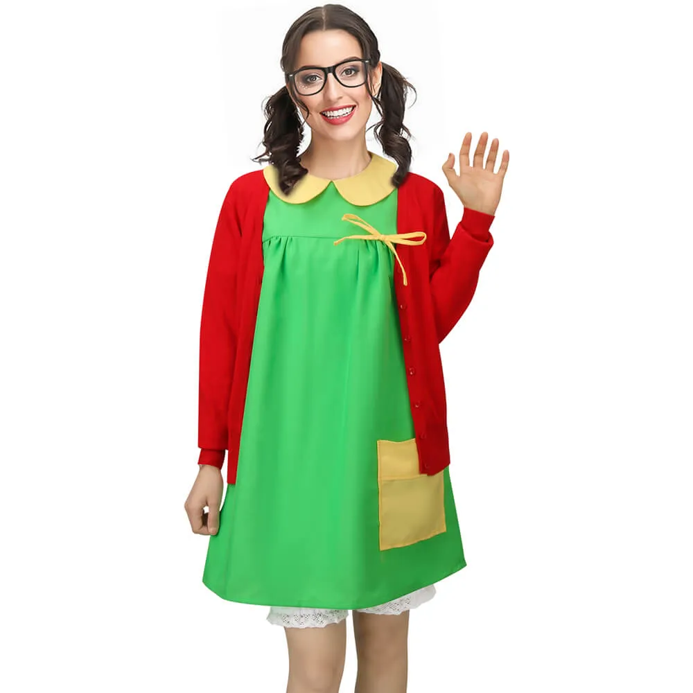 El Chavo Del Ocho La Chilindrina Cosplay Costume (Ready to Ship)