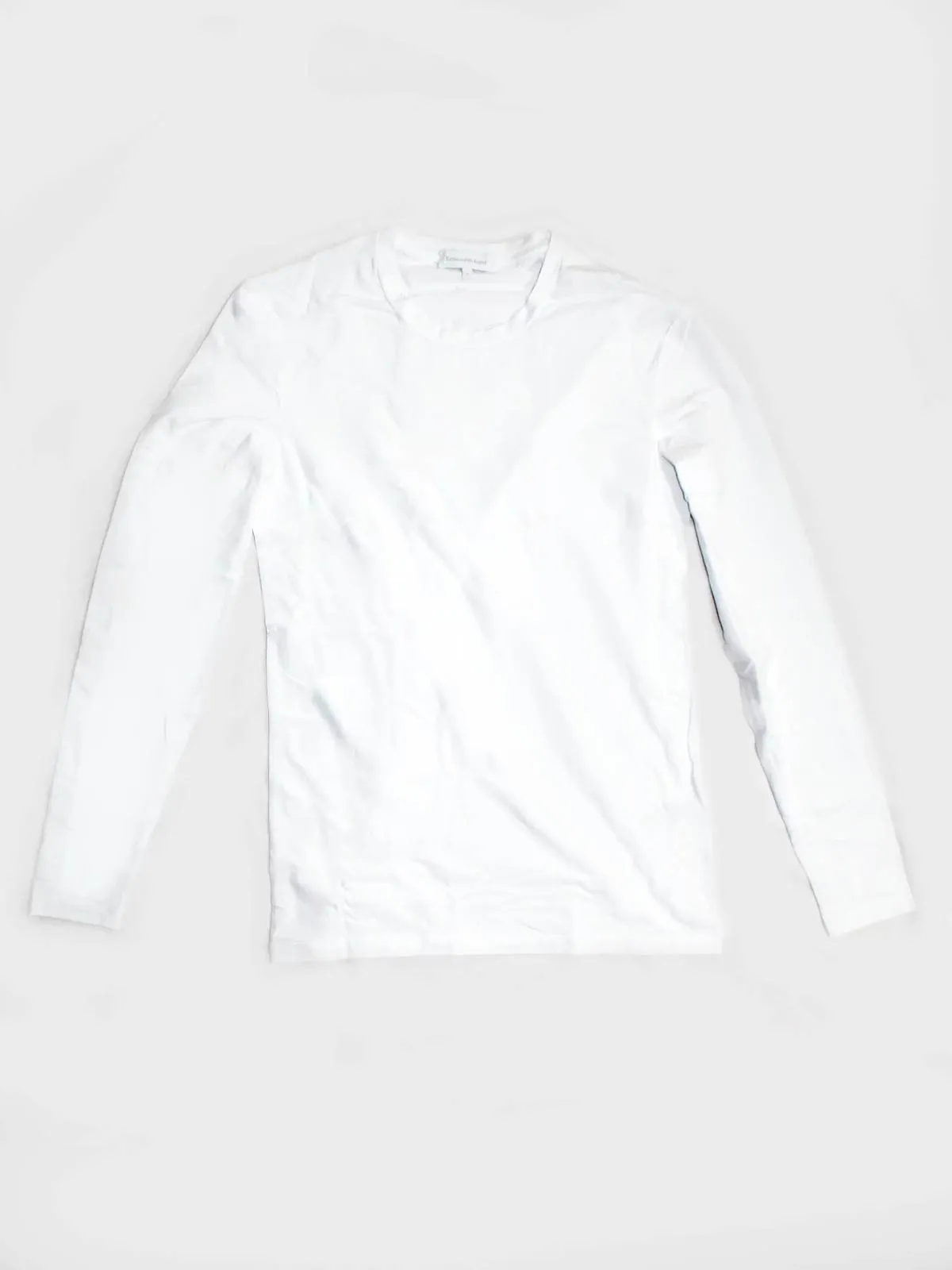 Ermenegildo Zegna Long Sleeve T-Shirt White M Undershirt FINAL SALE