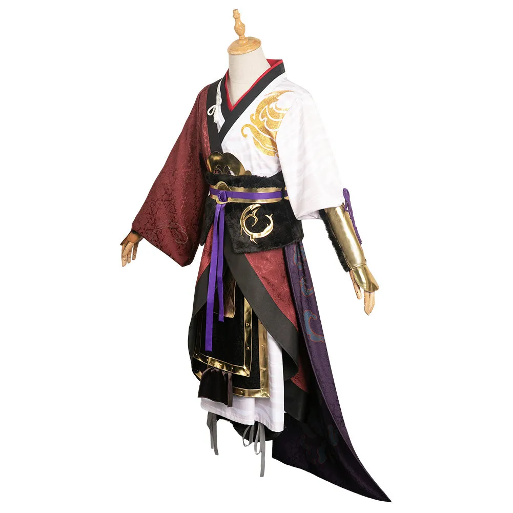 Fate/Grand Order Samurai Remnant Zhou Yu Outfits Halloween Party Carnival Cosplay Costume