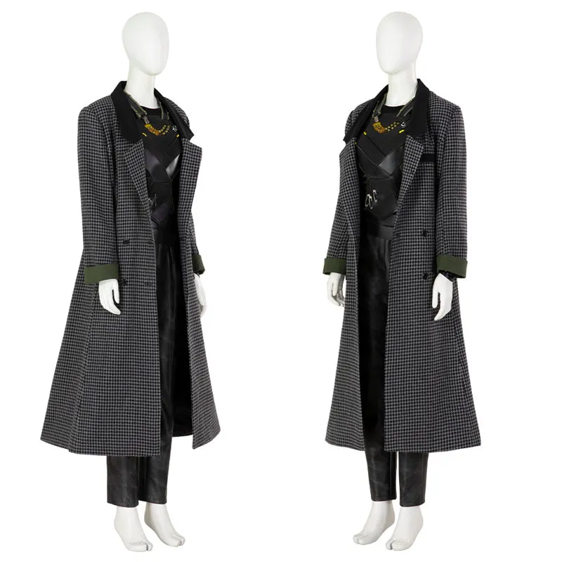 Female Loki Costume Loki Season 2 Sylvie Laufeydottir Cosplay Halloween Coat Suit Halloween Outfit