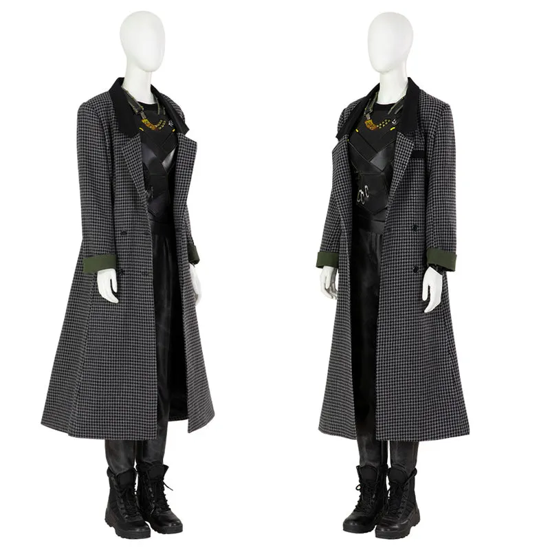 Female Loki Costume Loki Season 2 Sylvie Laufeydottir Cosplay Halloween Coat Suit Halloween Outfit