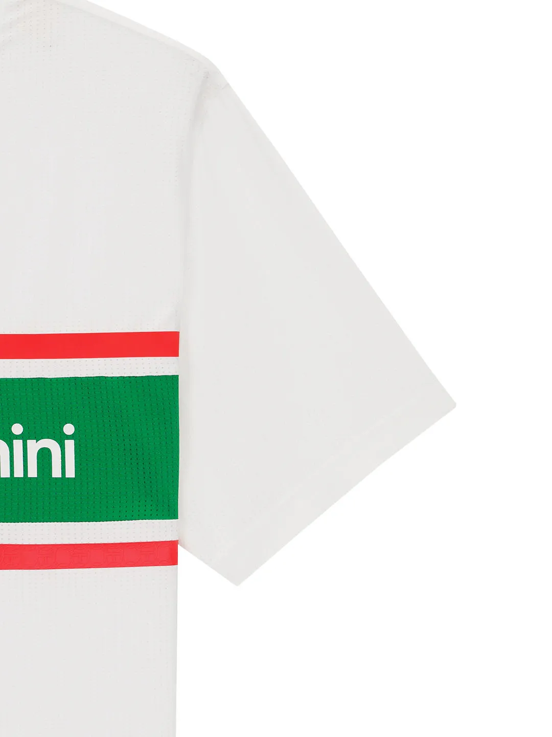 Flag Color- Block T-Shirt- Off White