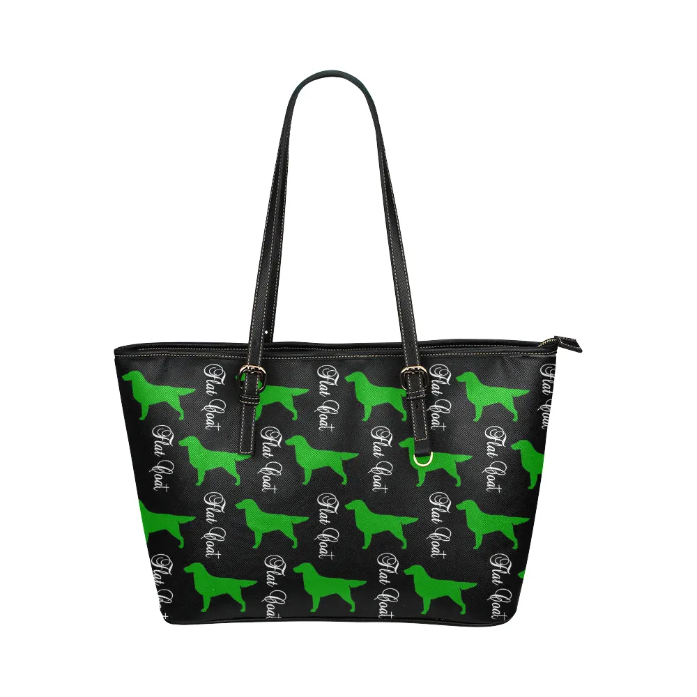 Flat Coat Leather Tote