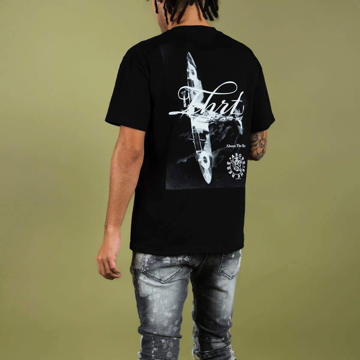 Flight LUX Heavy Weight Tee - Black