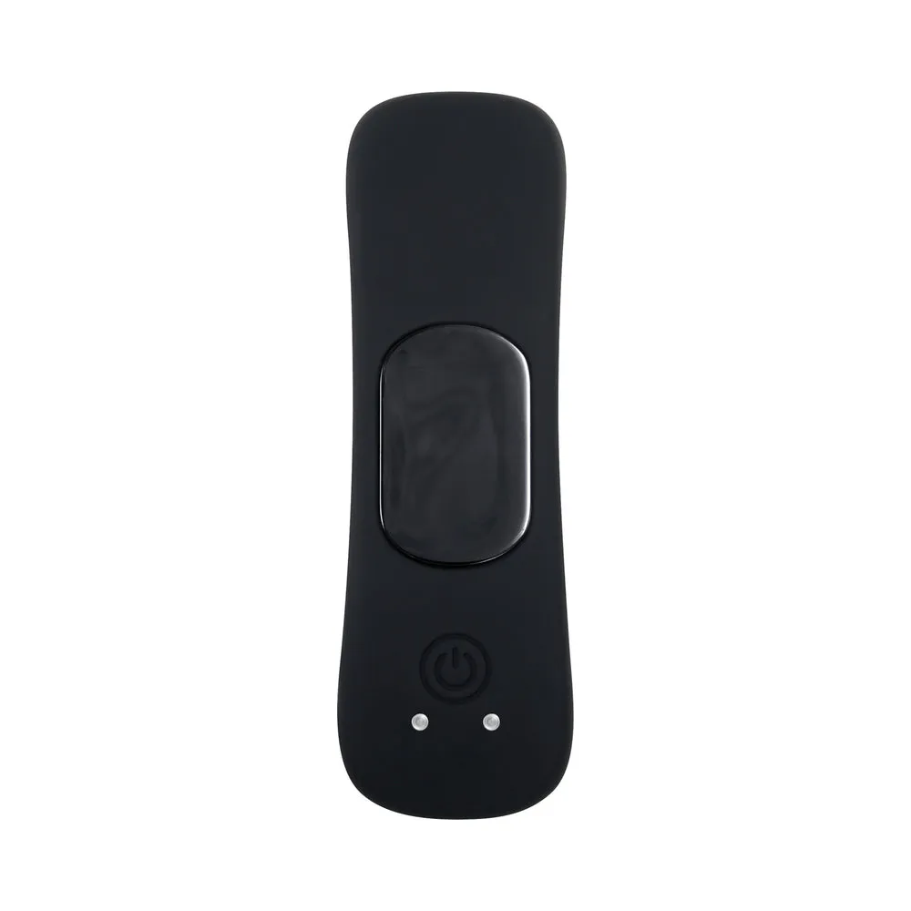 Gender X Our Undie Vibe Rechargeable Remote-Controlled Magnetic Silicone Underwear Vibrator Black