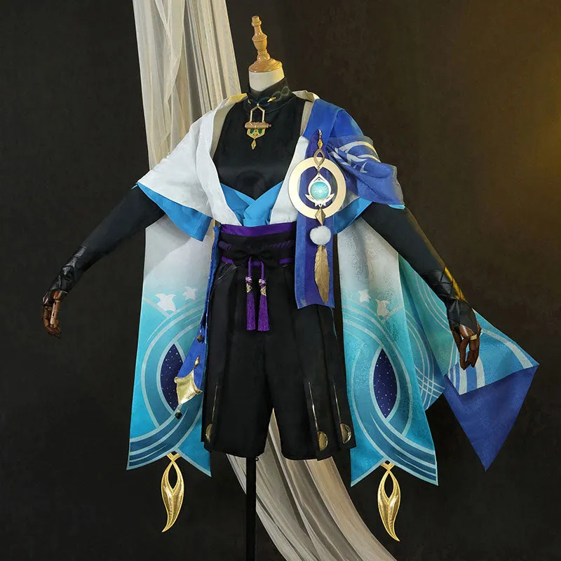 Genshin Impact The Wanderer Scaramouche Cosplay Costume