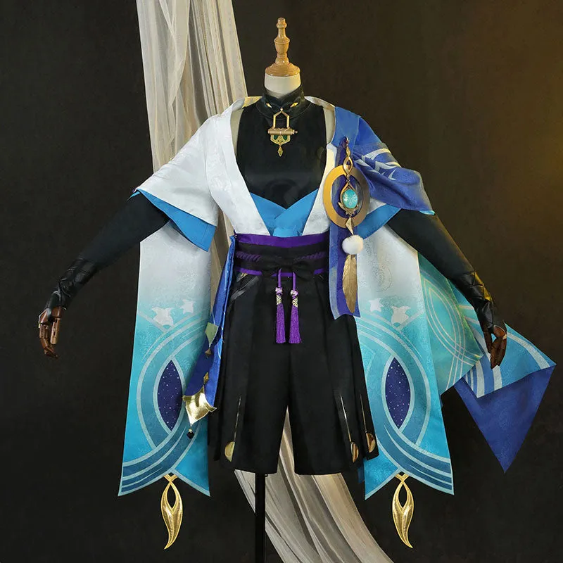 Genshin Impact The Wanderer Scaramouche Cosplay Costume