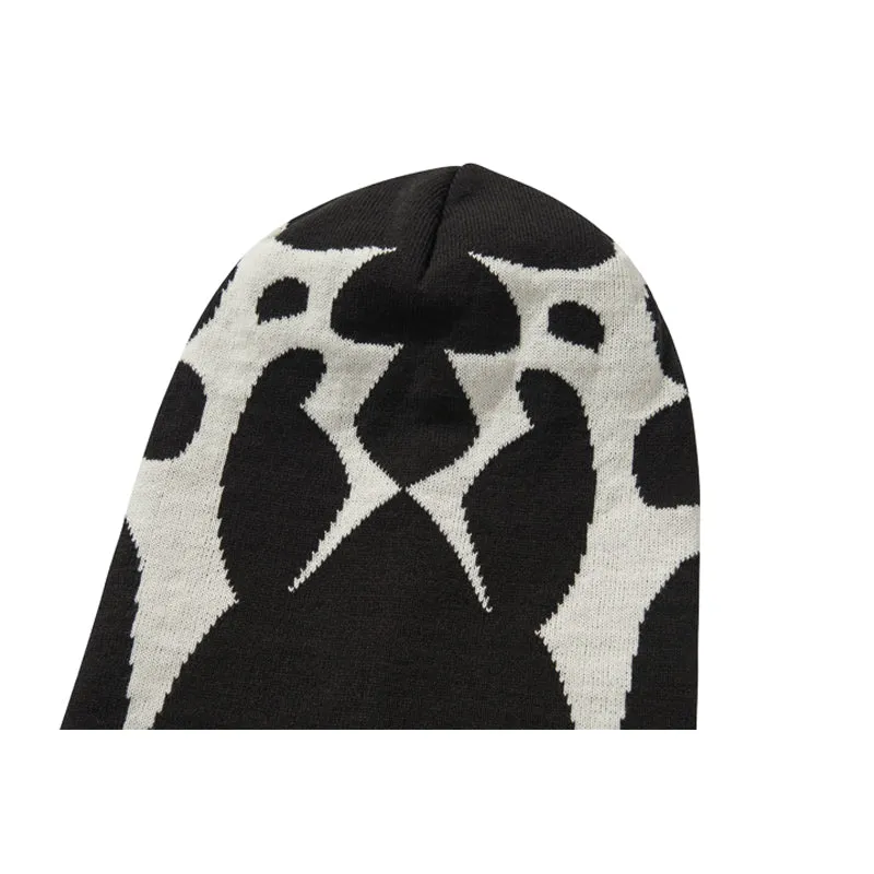 GHOST BALACLAVA BEANIE / BLACK