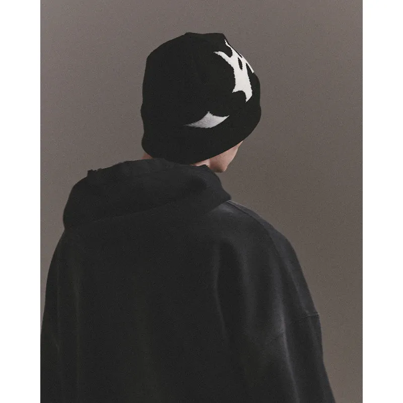 GHOST BALACLAVA BEANIE / BLACK