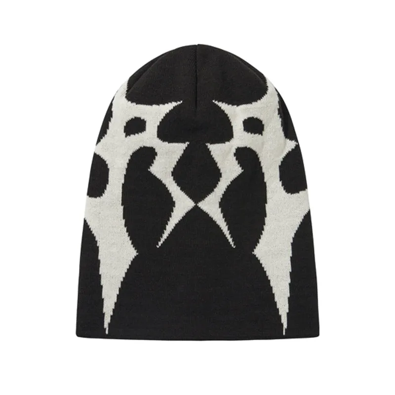 GHOST BALACLAVA BEANIE / BLACK