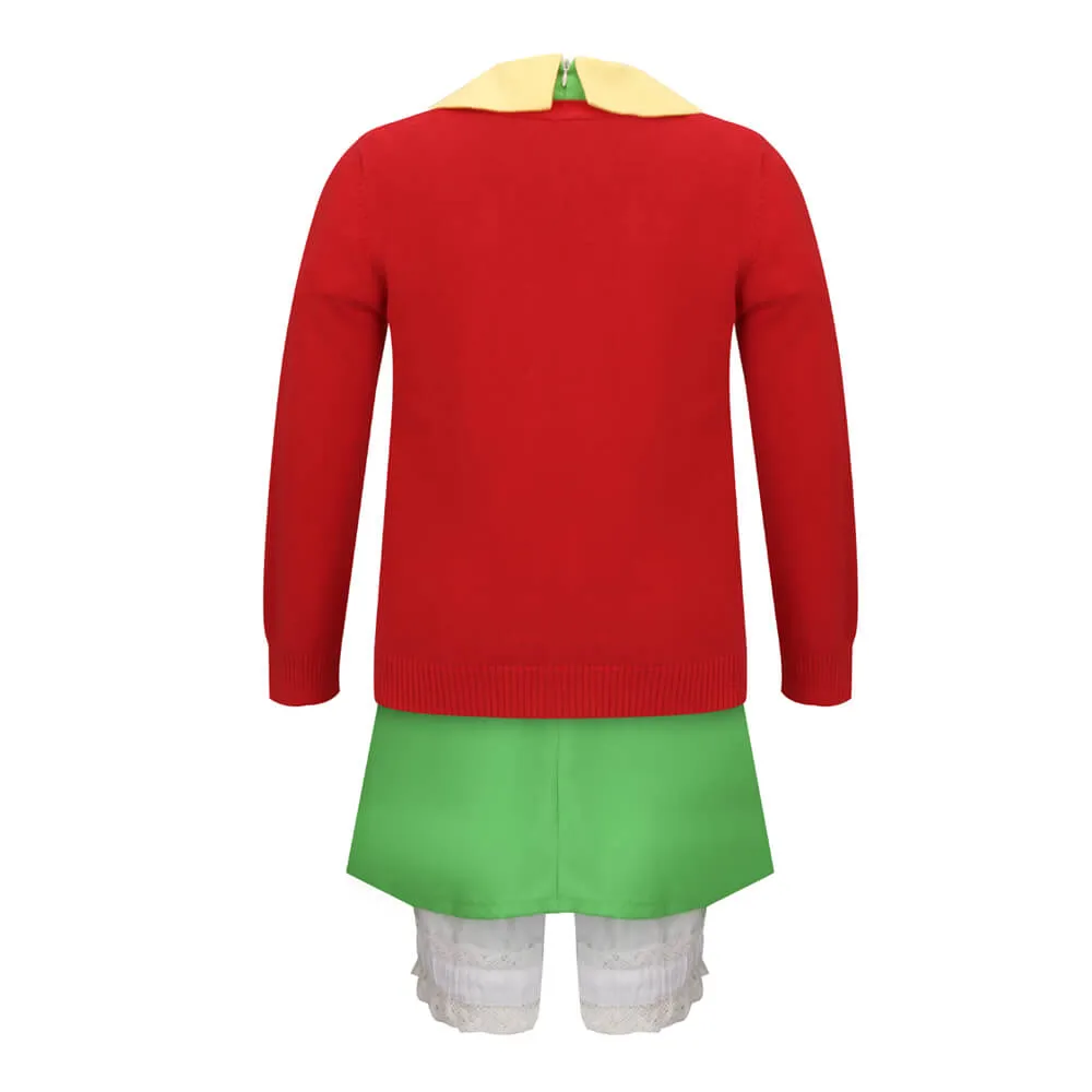 Girls La Chilindrina Cosplay Costume El Chavo Del Ocho