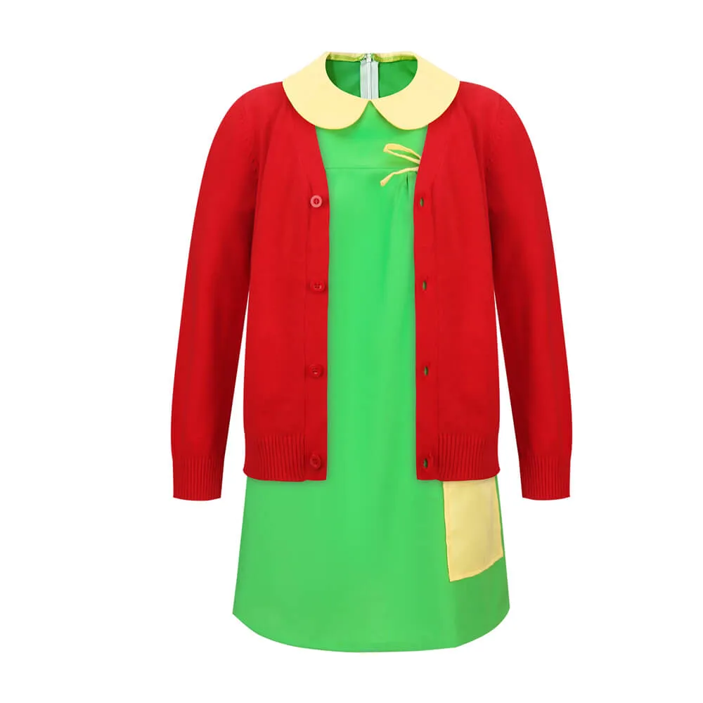 Girls La Chilindrina Cosplay Costume El Chavo Del Ocho