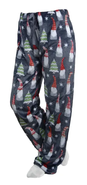 Gnomies Velvety Fleece PJ Bottoms