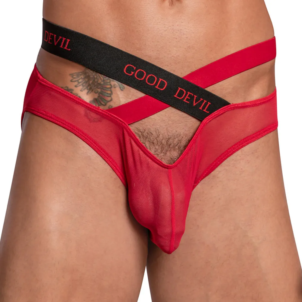 Good Devil GDI034 See-Through Pouch Bikini