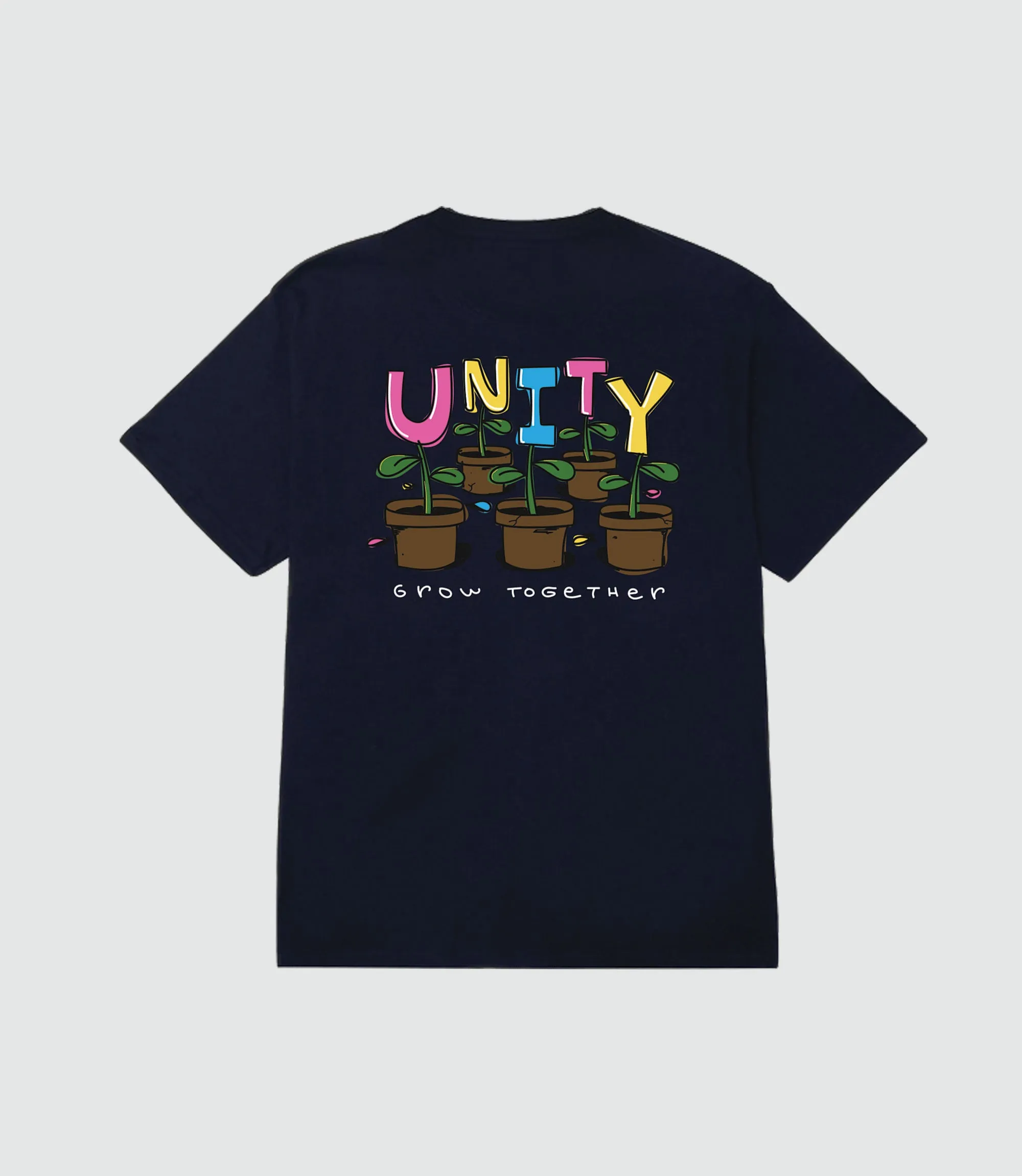 GROW TOGETHER T-SHIRT "NAVY"