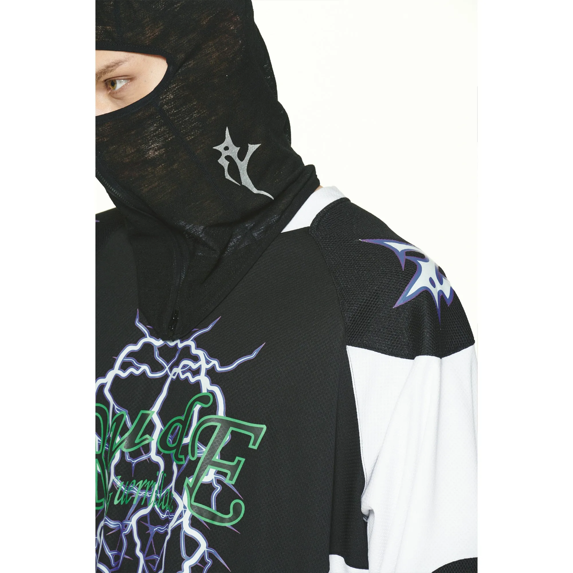 GRZ ZIP BALACLAVA / BLACK (SEE THOUGH TYPE)