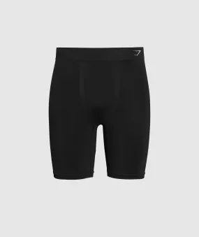 Gymshark Hybrid Boxers - Black/Light Grey