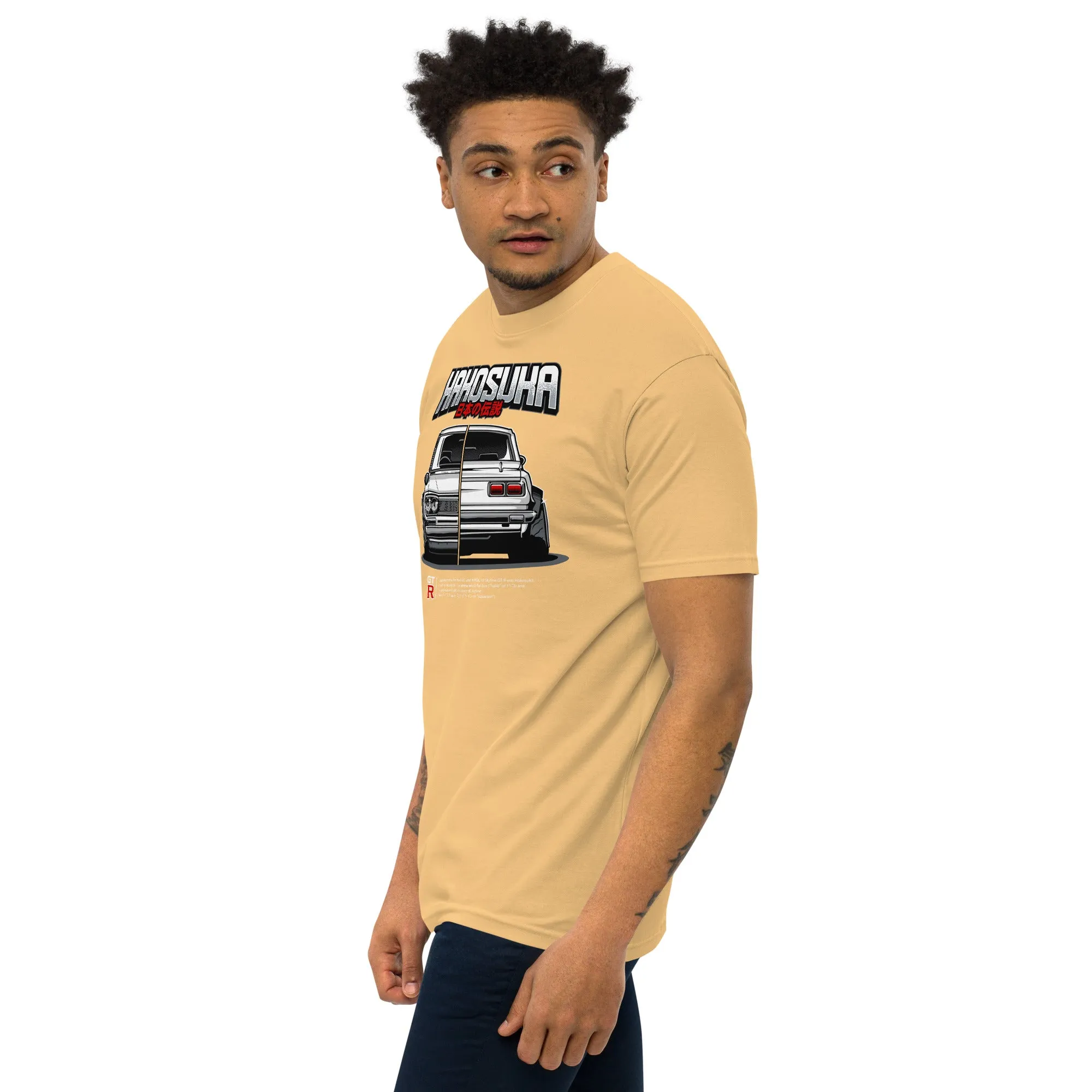 HAHOSHUAR Premium Heavyweight Car Culture T-Shirt