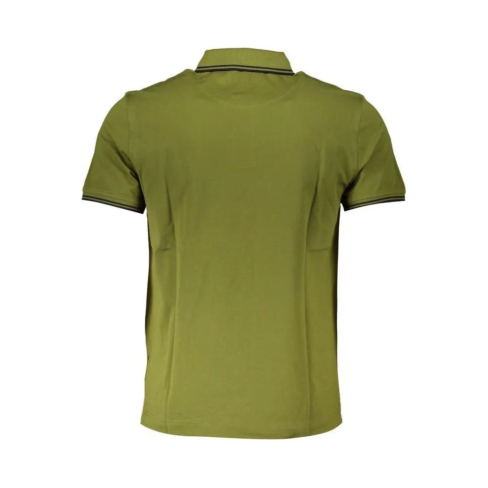 Harmont & Blaine Sharp Green Contrast Polo Shirt