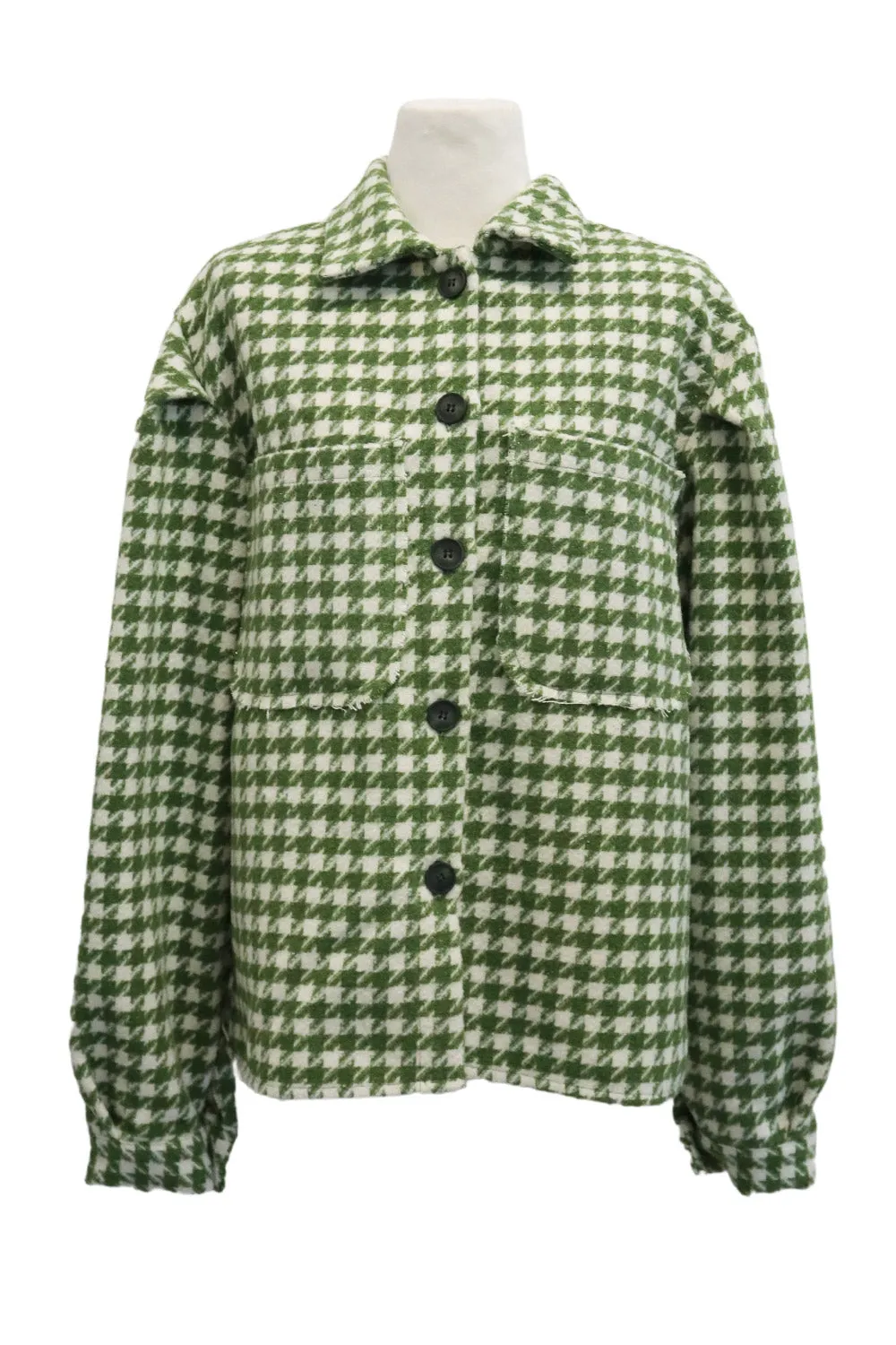 Harper Houndstooth Shacket