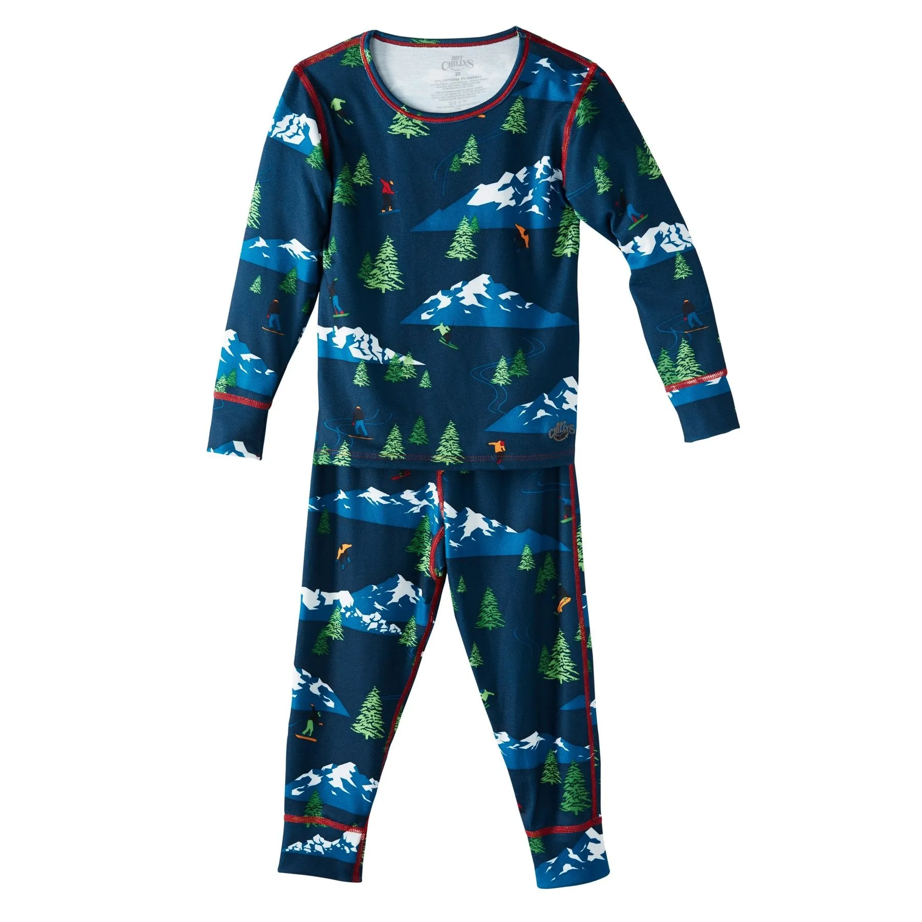 Hot Chillys Toddler Print Baselayer Set