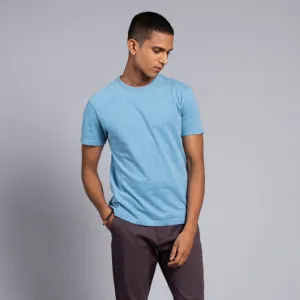 Iceberg Blues Powder Blue Crew Neck T-Shirt