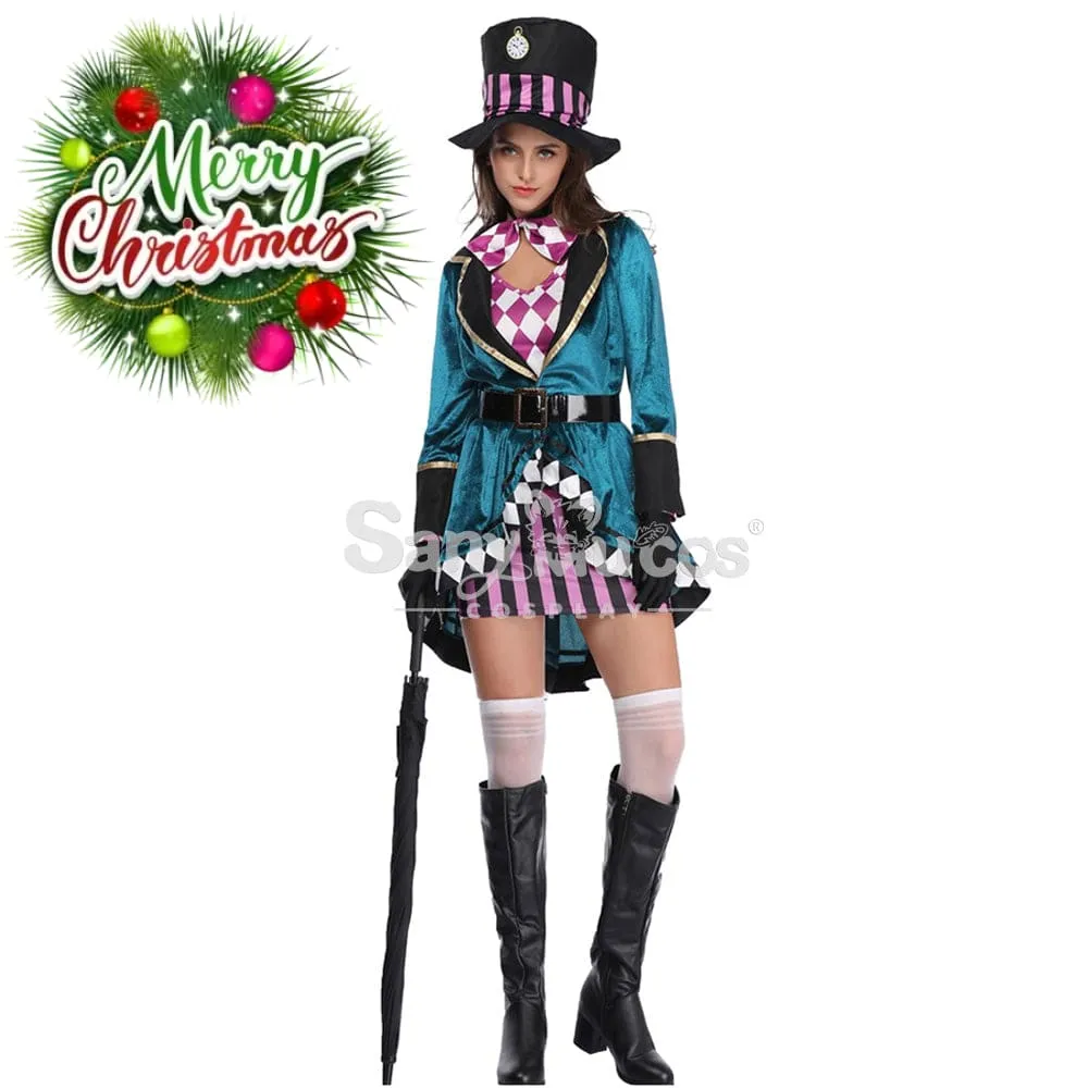 【In Stock】Halloween Cosplay Magician Cosplay Costume