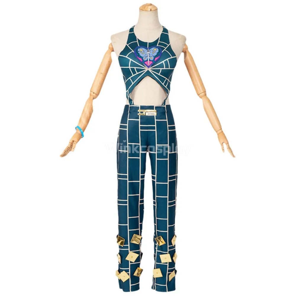 JoJo's Bizarre Adventure: Stone Ocean Jolyne Cujoh Halloween Cosplay Costume