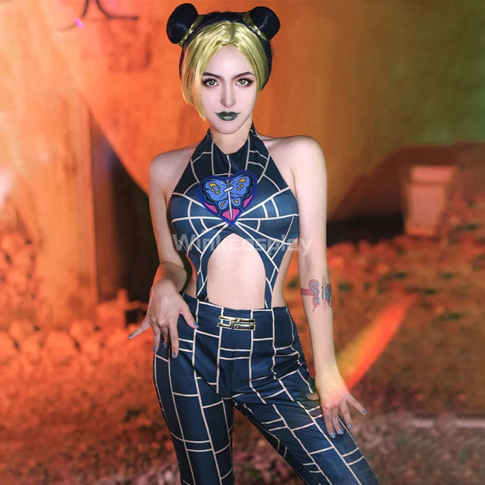 JoJo's Bizarre Adventure: Stone Ocean Jolyne Cujoh Halloween Cosplay Costume