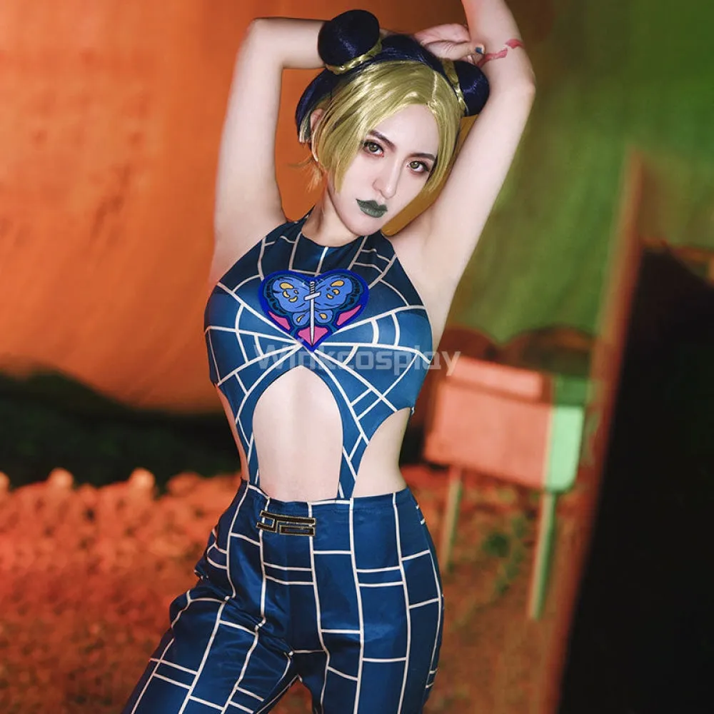 JoJo's Bizarre Adventure: Stone Ocean Jolyne Cujoh Halloween Cosplay Costume