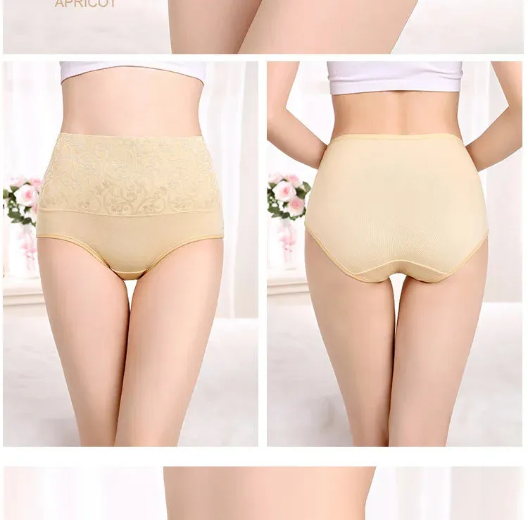 L-5XL Postpartum Recovery High Waist Underwear