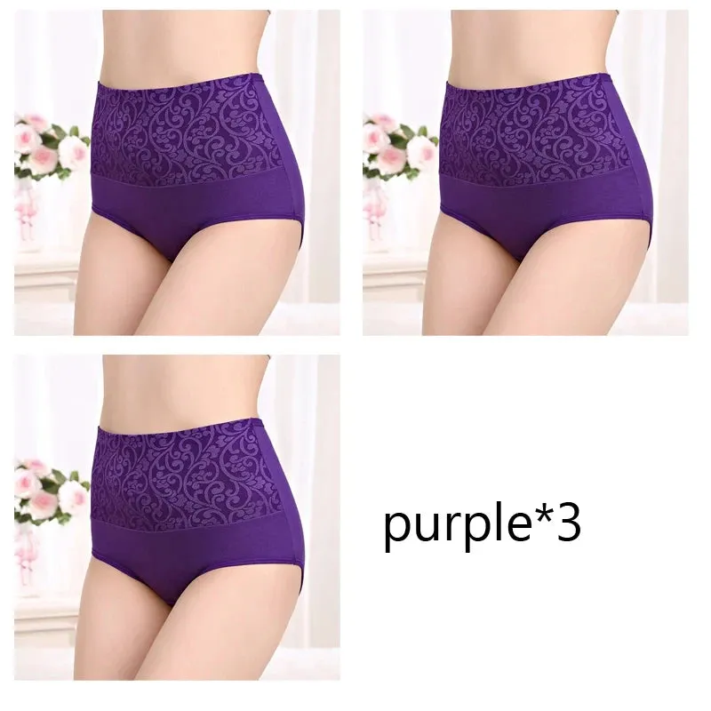 L-5XL Postpartum Recovery High Waist Underwear