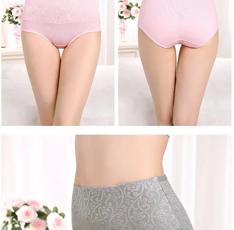 L-5XL Postpartum Recovery High Waist Underwear