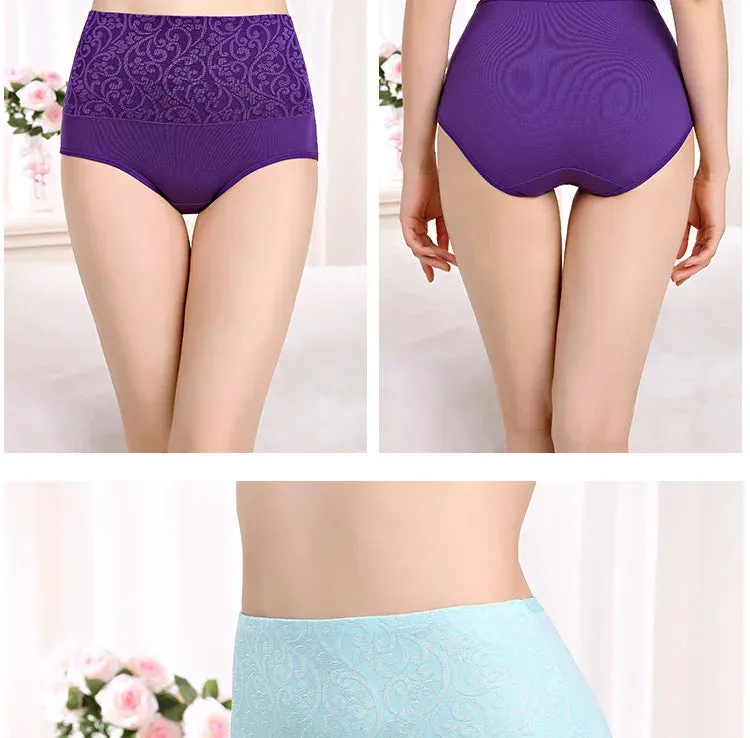 L-5XL Postpartum Recovery High Waist Underwear