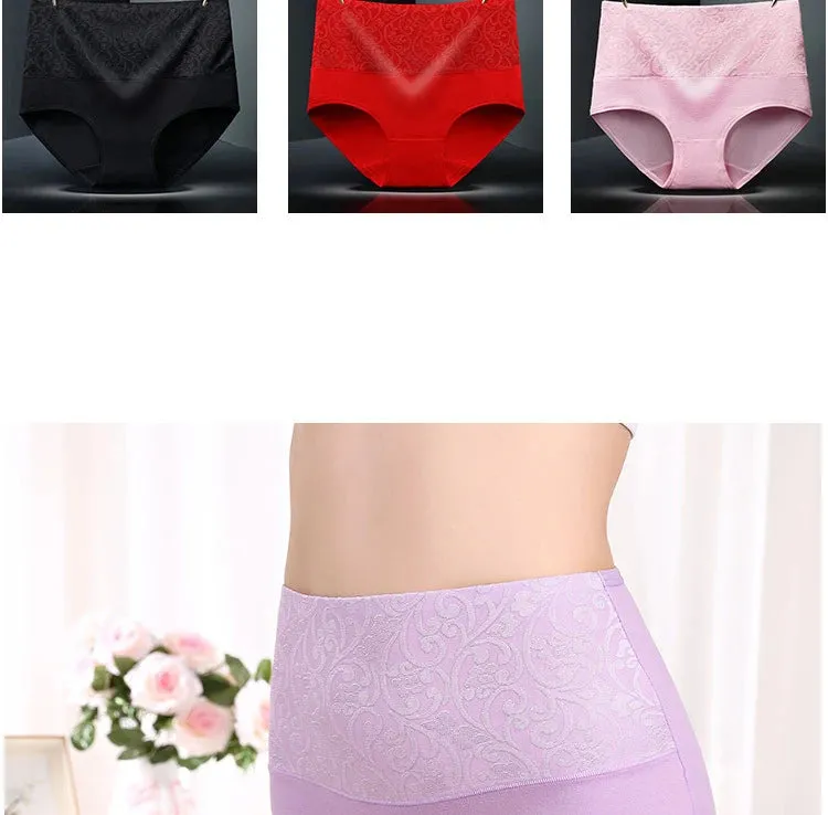 L-5XL Postpartum Recovery High Waist Underwear