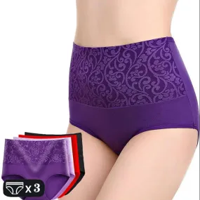 L-5XL Postpartum Recovery High Waist Underwear