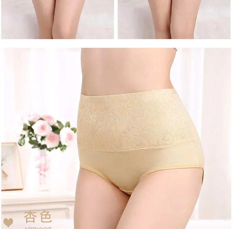 L-5XL Postpartum Recovery High Waist Underwear