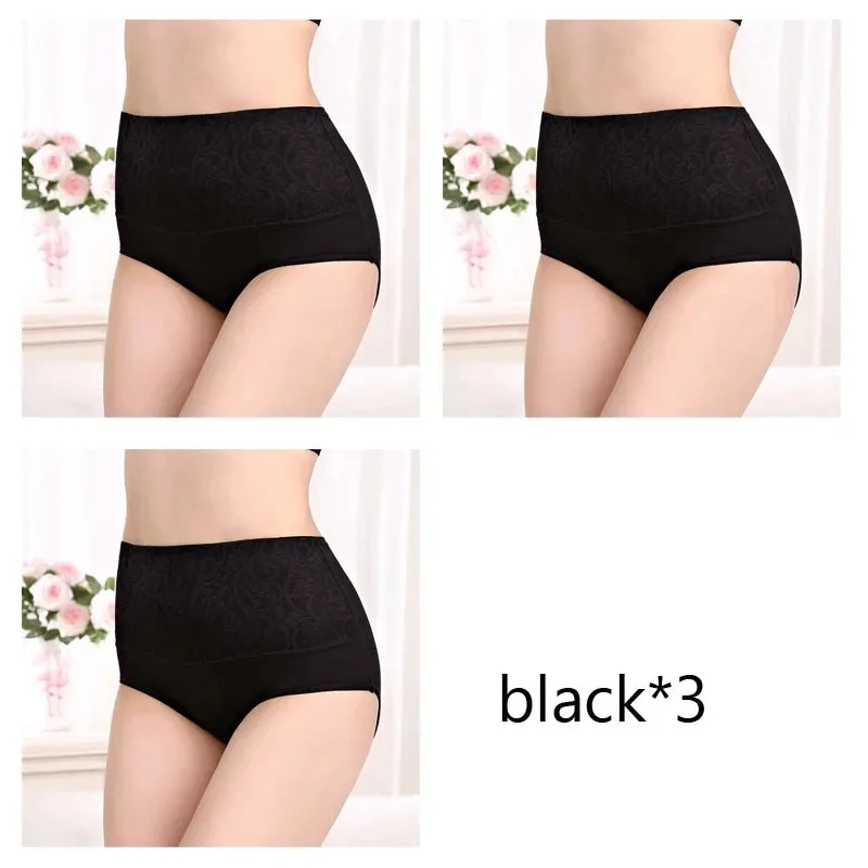 L-5XL Postpartum Recovery High Waist Underwear