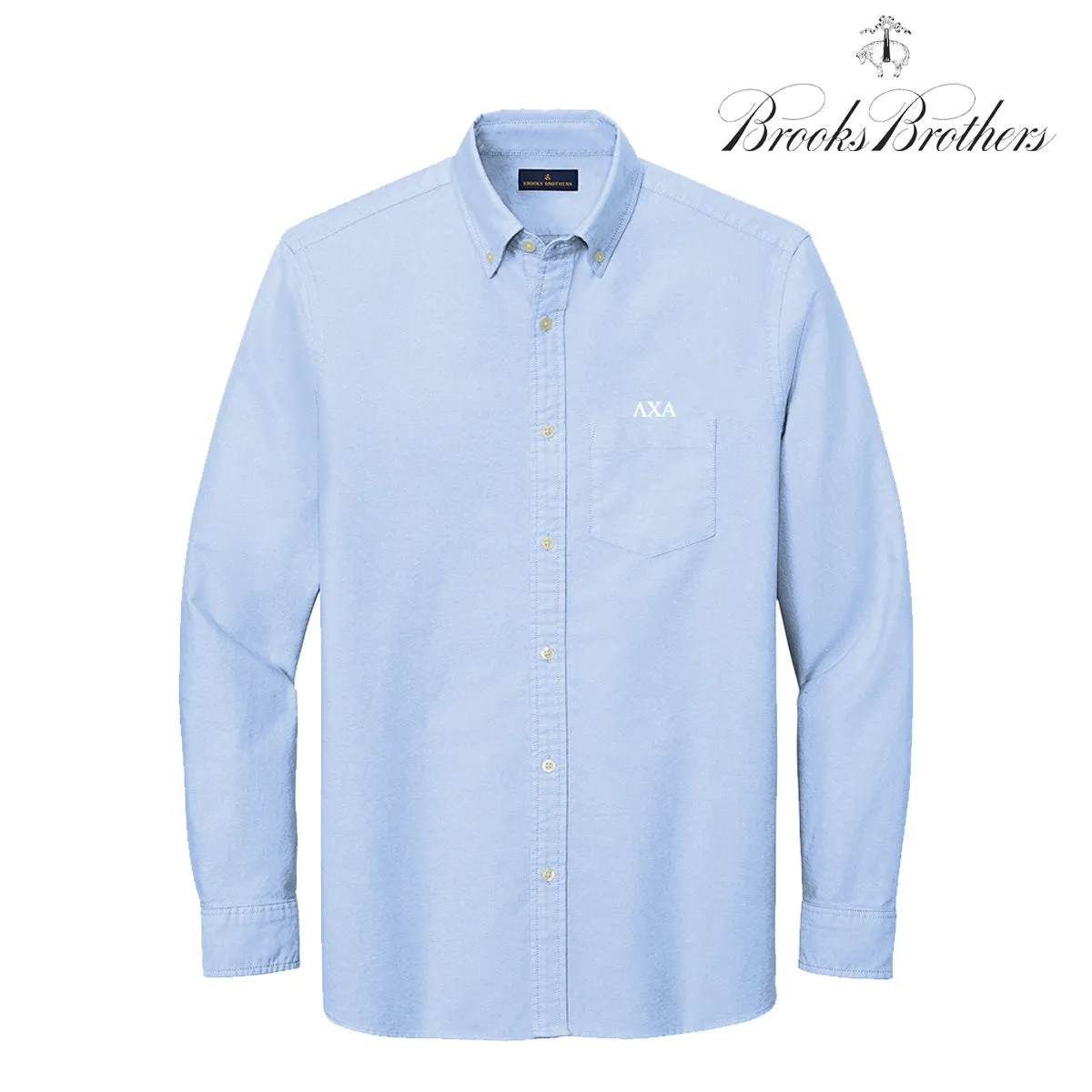 Lambda Chi Brooks Brothers Oxford Button Up Shirt