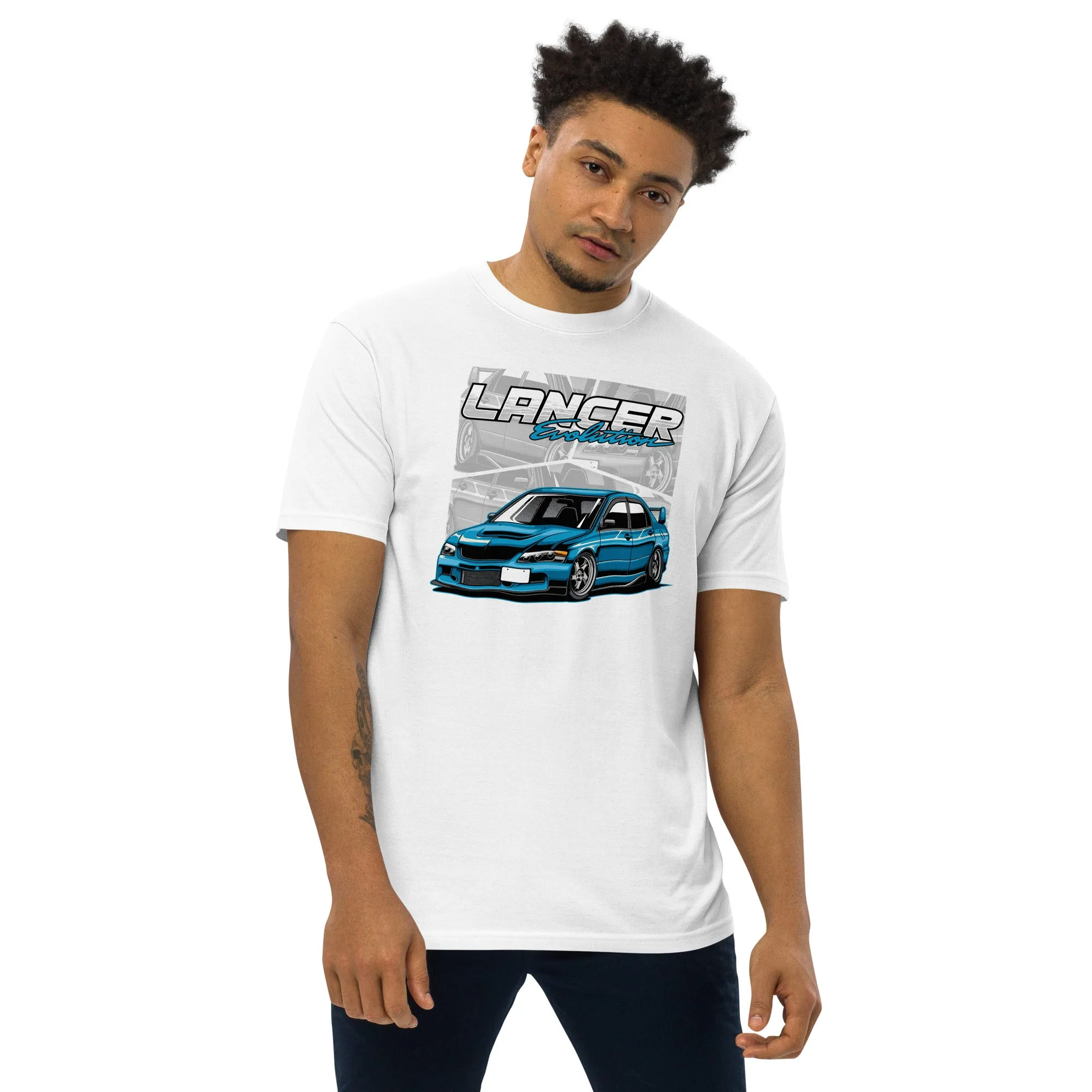 Lancer Evolution Premium Heavyweight Car Culture T-Shirt